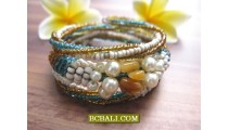 Fashion Cuff Beaded Bracelets Handmade Designs